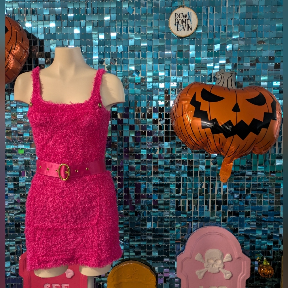 Pink World Barbie Dress